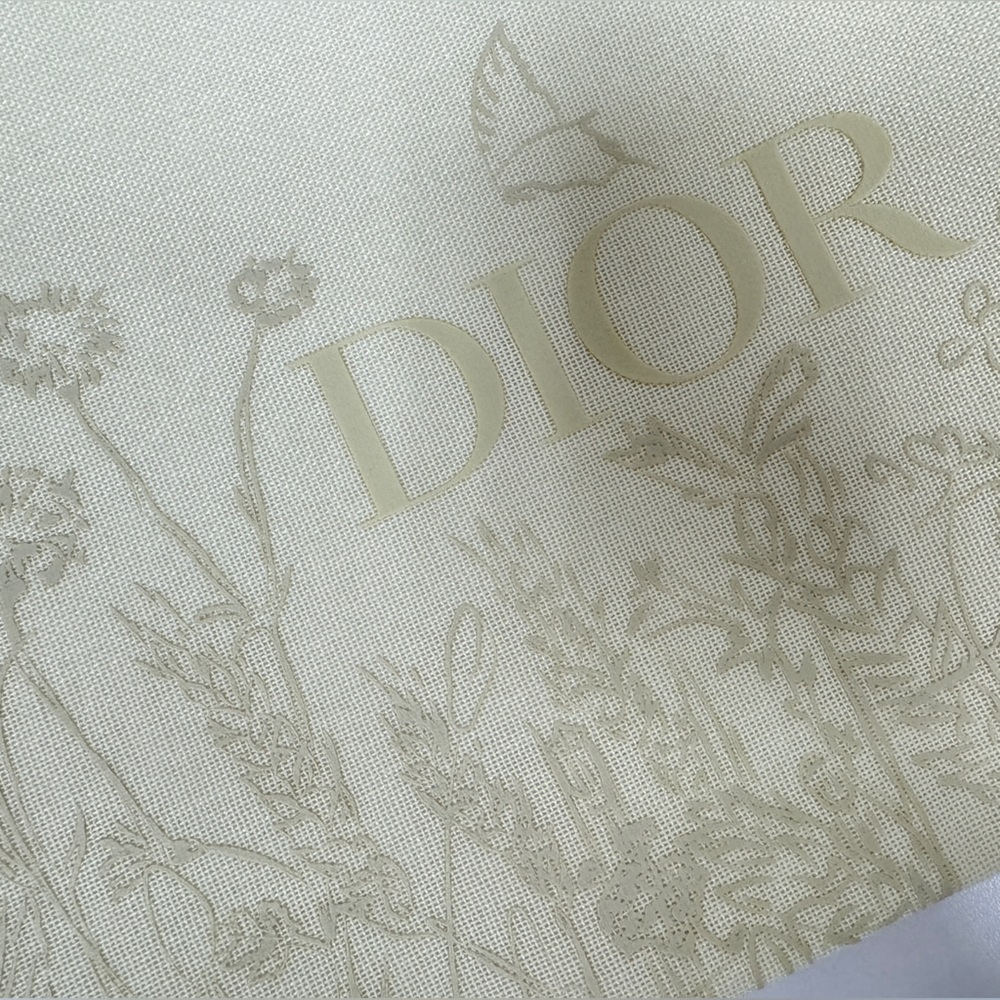 DIOR Millefiori Ivory Floral Trousse/Pouch - Picture 5 of 9